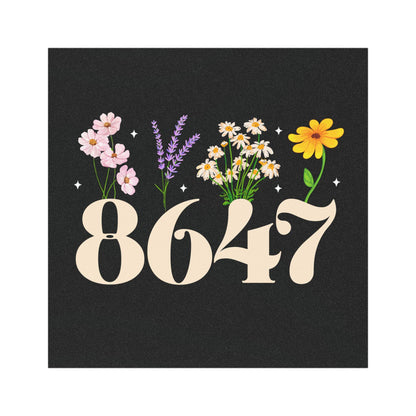 8647 car magnet | car magnet liberal | anti trump car magnet | feminist car magnet | subtle anti trump | anti fascism | political car magnet