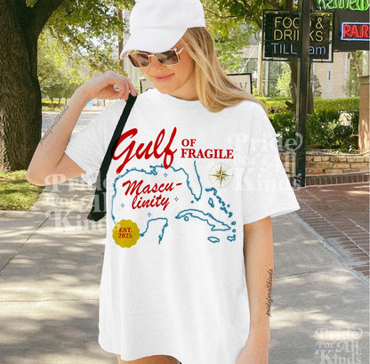 Gulf of fragile masculinity | gulf of mexico shirt | anti fascism |  | f the patriarchy | the only minority billionaires | anti capitalist