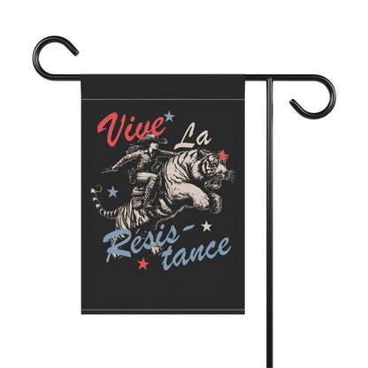 Vive la resistance garden flag | democrat yard sign | political yard sign | liberal garden flag | anti trump sign | leftist | fight fascism