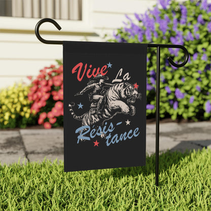 Vive la resistance garden flag | democrat yard sign | political yard sign | liberal garden flag | anti trump sign | leftist | fight fascism