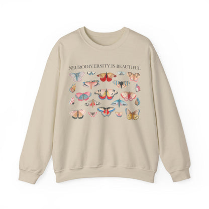 Neurodiversity is beautiful sweatshirt | bcba sweatshirt | autism sweater | anxiety | audhd | neurospicy | overstimulated | slp | autism mom