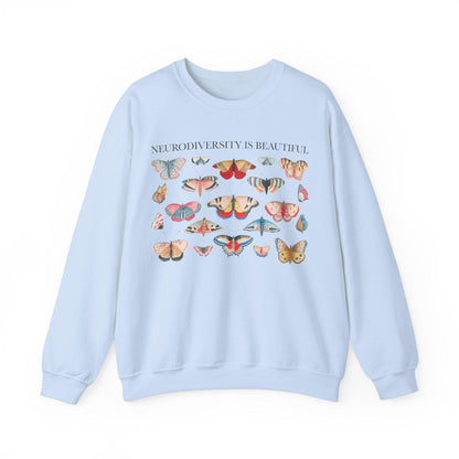 Neurodiversity is beautiful sweatshirt | bcba sweatshirt | autism sweater | anxiety | audhd | neurospicy | overstimulated | slp | autism mom