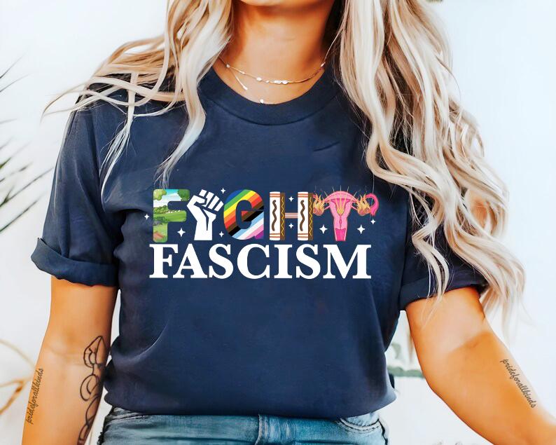 Fight fascism | resist tshirt | liberal tshirt | anti capitalist sweater | social justice | leftist | feminist human rights social democrat