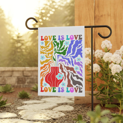 pride garden flag | love is love flag | lesbian flag | trans pride flag | lgbt pride yard sign | transgender gift | nonbinary pride | ally