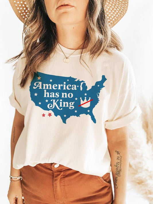 America has no king shirt | no kings no tyrants | anti fascism | fdt shirt | anti capitalist | fight fascism | liberal tshirt | anti trump