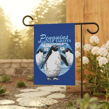 Penguins against tariffs flag | penguins against trump | fdt flag | tariff flag | resist flag | fight fascism | anti capitalist | anti trump