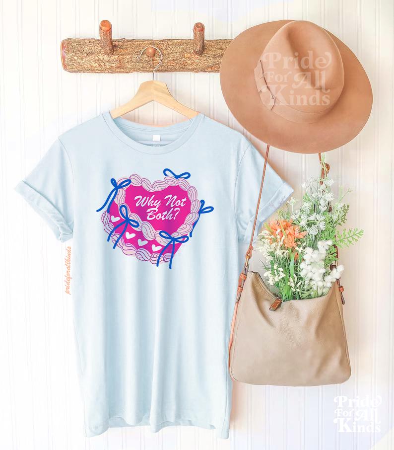subtle bisexual | why not both cake | bisexual cake | subtle bi | bisexual subtle | subtle lgbt | subtle pride | bi pride | bi pride shirts