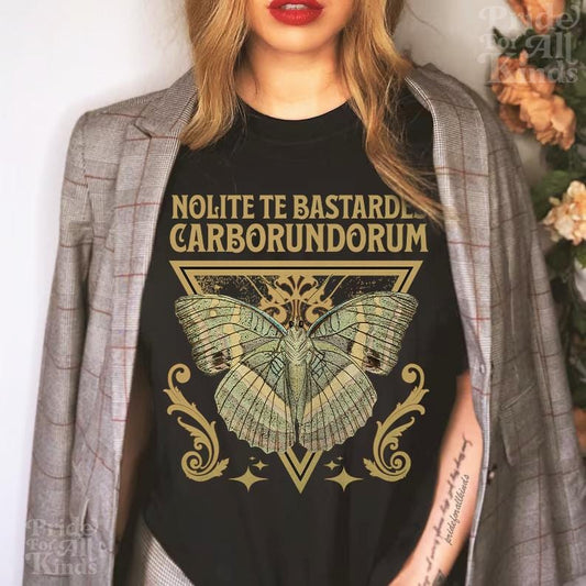 Nolite te bastardes carborundorum shirt | don't let the bstards grind you down | liberal feminist human rights | subtle feminist | resist